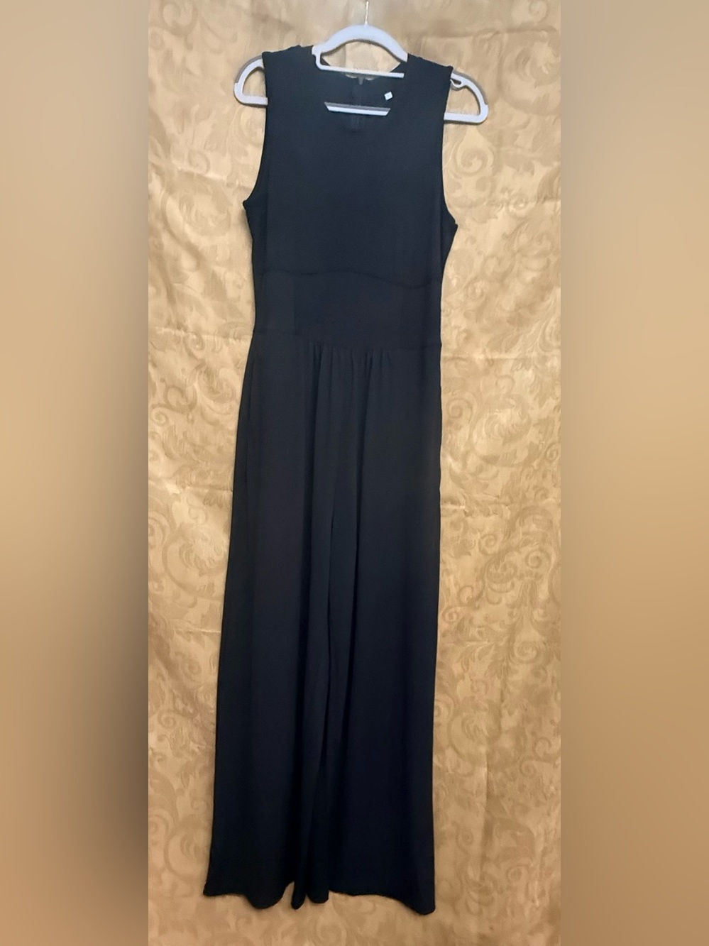 Classic Black Sleeveless Romper